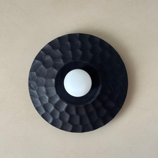 Não há luz sem Sombra | Candeeiro Parede - Preto