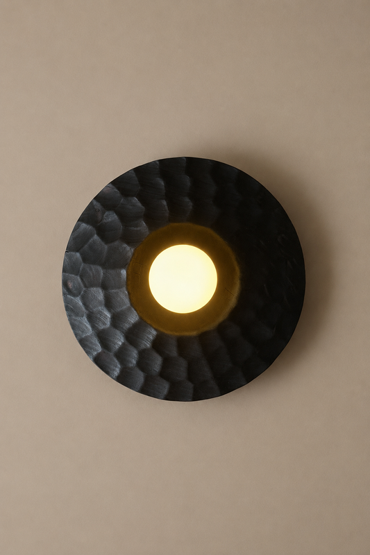 Aplique de Parede/Tecto - Preto | Não há luz sem Sombra