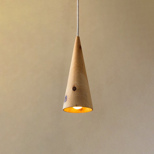 "There is no light without shadow" | Ceiling Conical Lamp