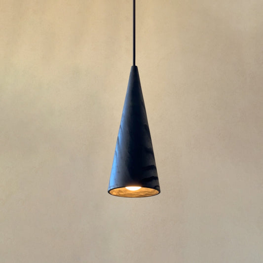 "There is no light without shadow" | Ceiling Conical Lamp