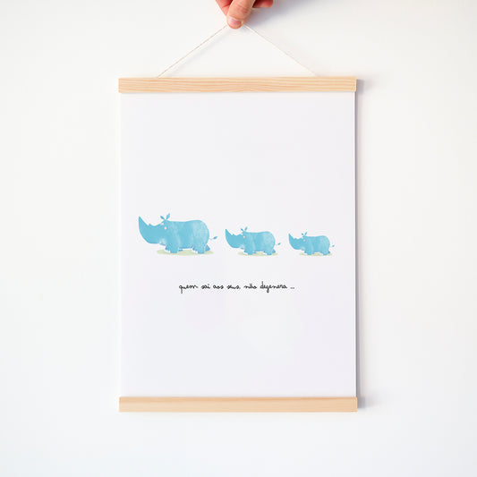 "Who comes from his own, does not degenerate"