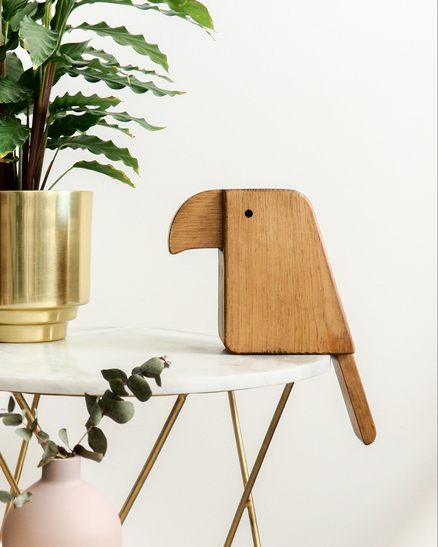 "Bring water on the beak" | Decorative Toucan and Parrot