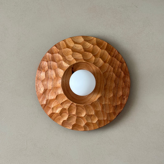 "There is no light without shadow" | Acacia Wall Lamp