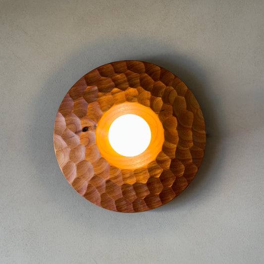 "There is no light without shadow" | Acacia Wall Lamp
