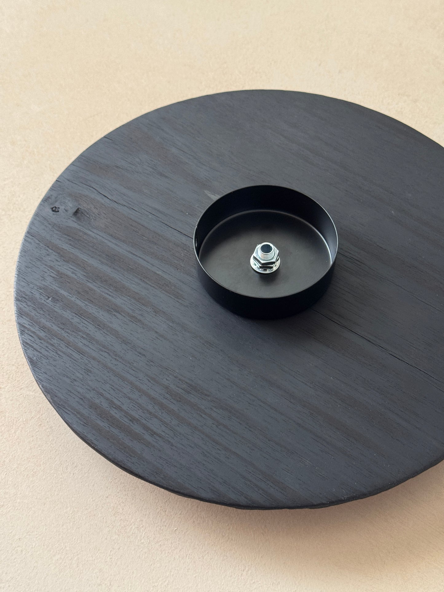 Não há luz sem Sombra | Candeeiro Parede - Preto