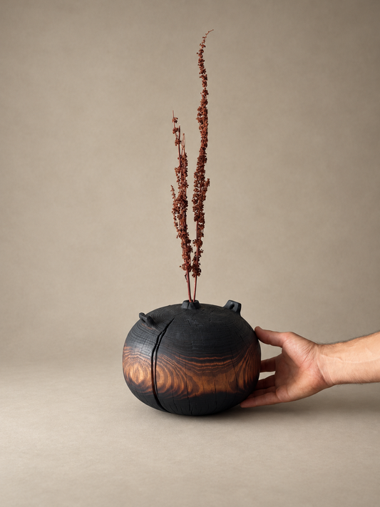 "In nature nothing is created, nothing is lost: everything is transformed | Vase