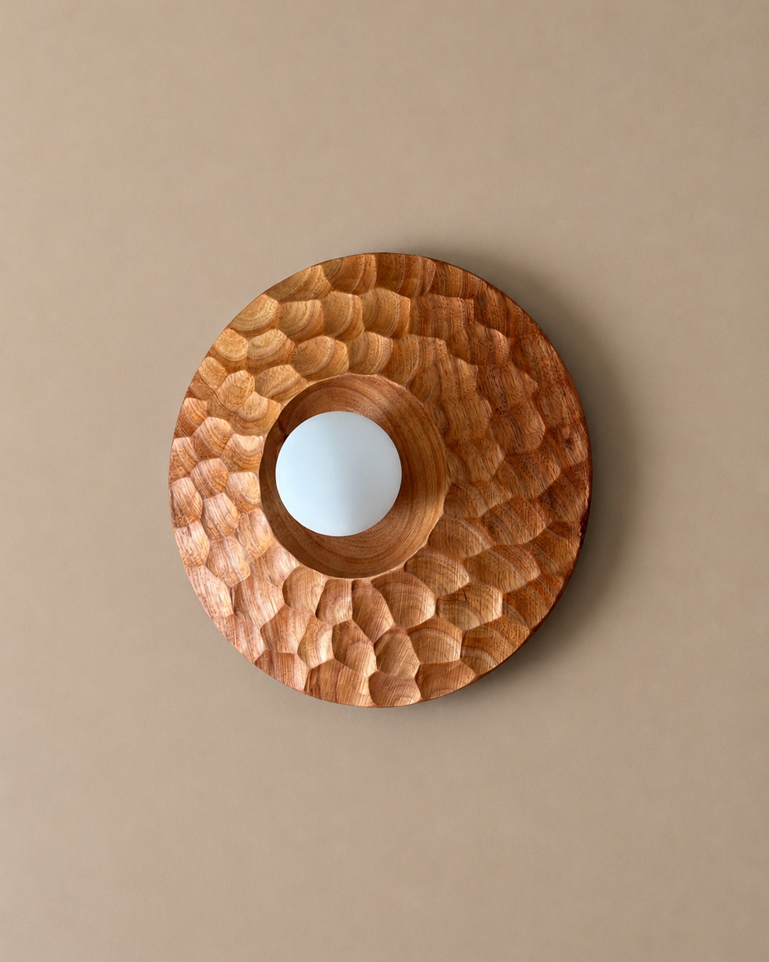 "There is no light without shadow" | Acacia Wall Lamp
