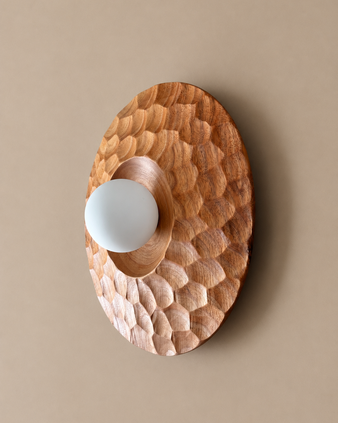 "There is no light without shadow" | Acacia Wall Lamp
