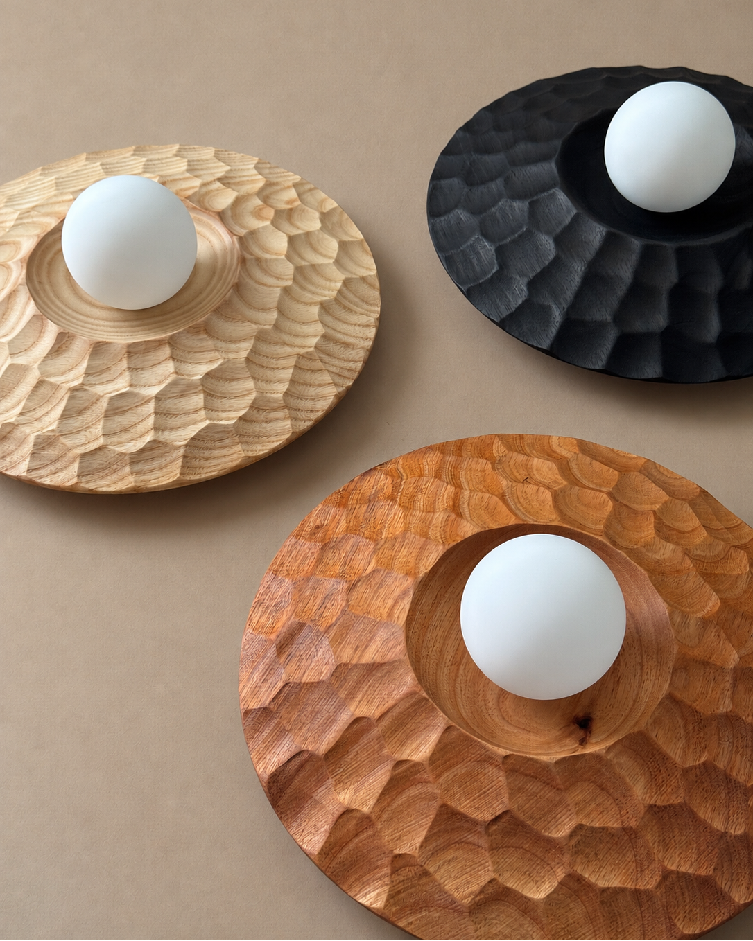 "There is no light without shadow" | Ceiling Lamp