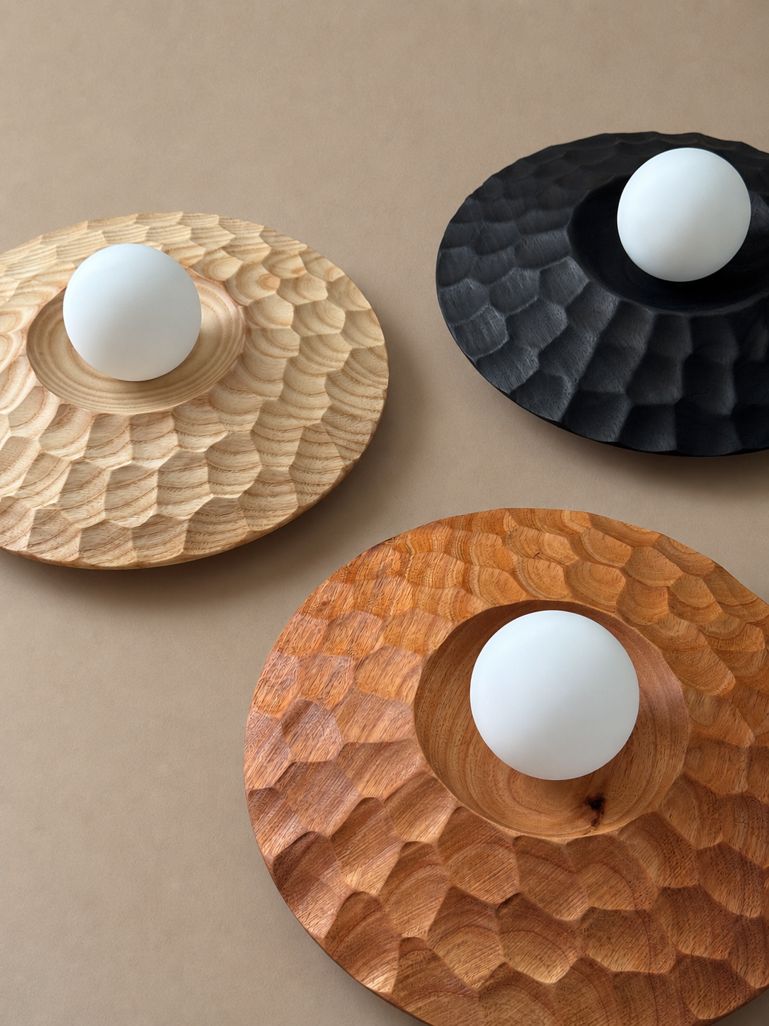 "There is no light without shadow" | Acacia Wall Lamp
