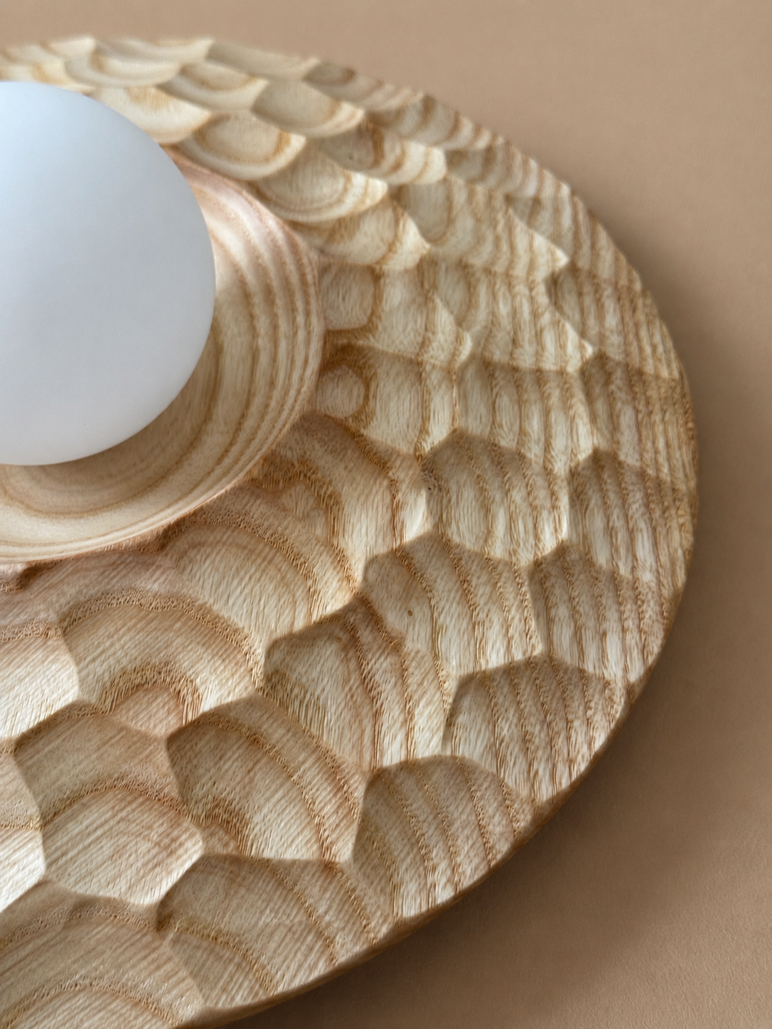 "There is no light without shadow" | Ceiling Lamp