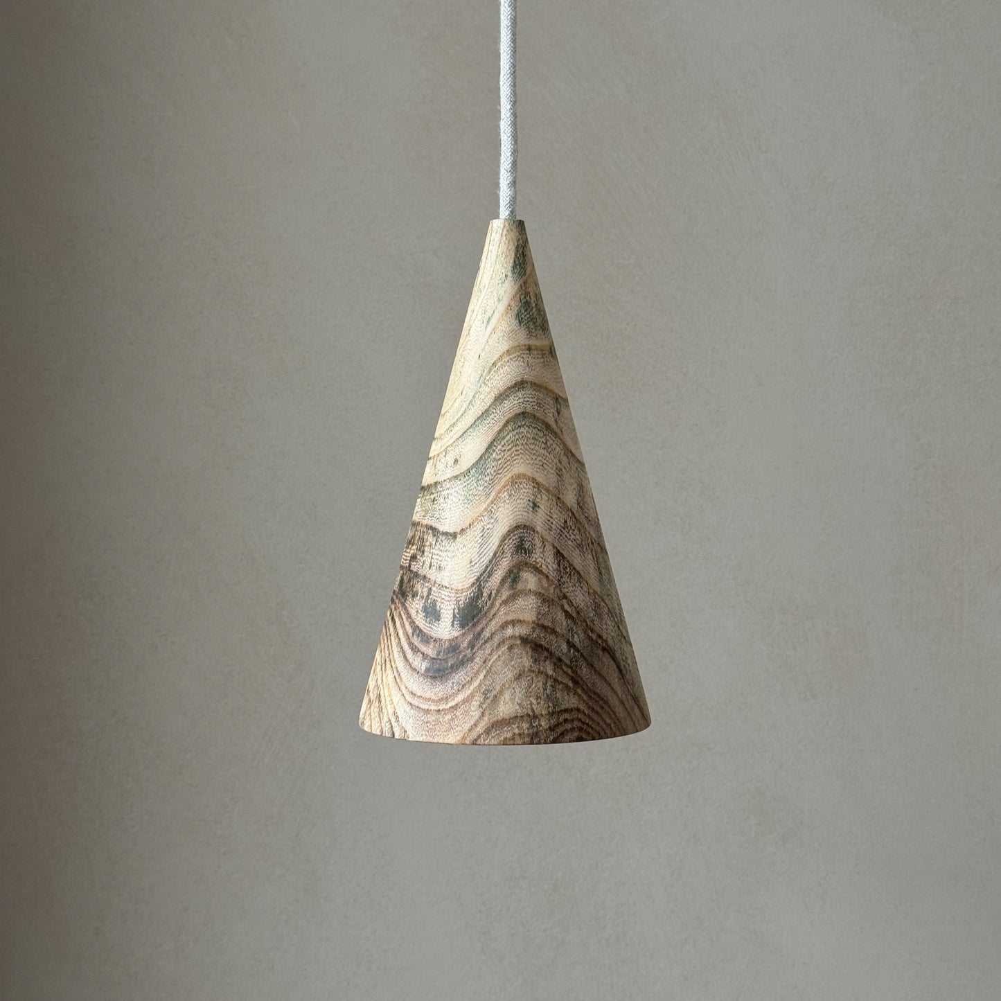 "There is no light without shadow" | Ceiling Conical Lamp