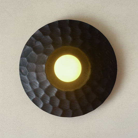 Não há luz sem Sombra | Candeeiro Parede - Preto