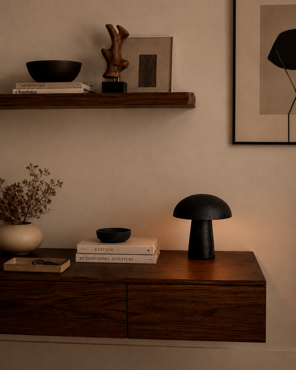 "There is no light without shadow" | Lamp