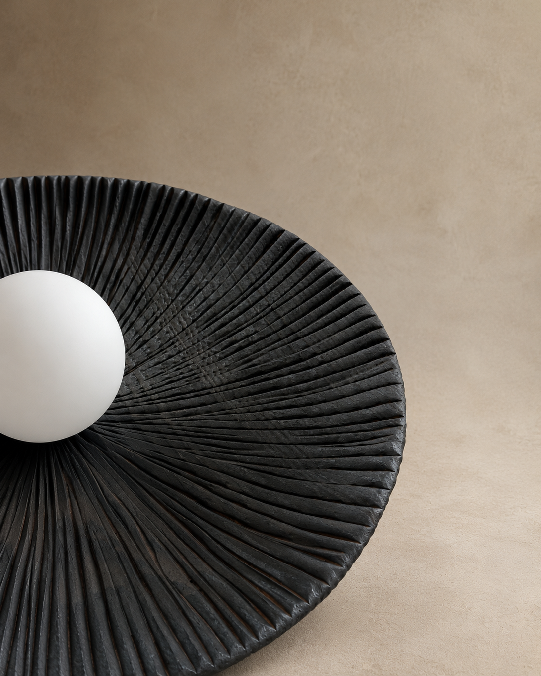 "There is no light without shadow" | Ceiling Lamp