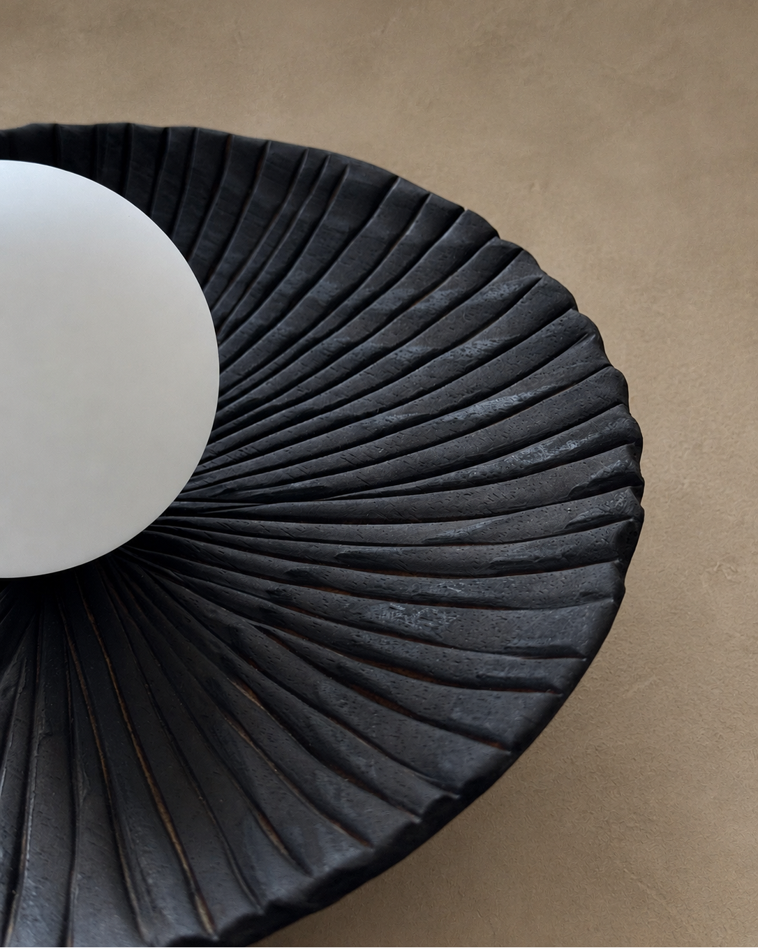 "There is no light without shadow" | Ceiling Lamp