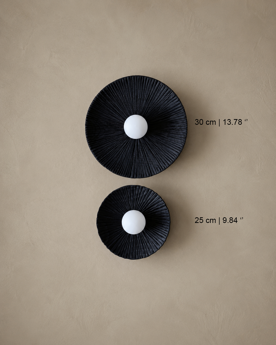 "There is no light without shadow" | Ceiling Lamp