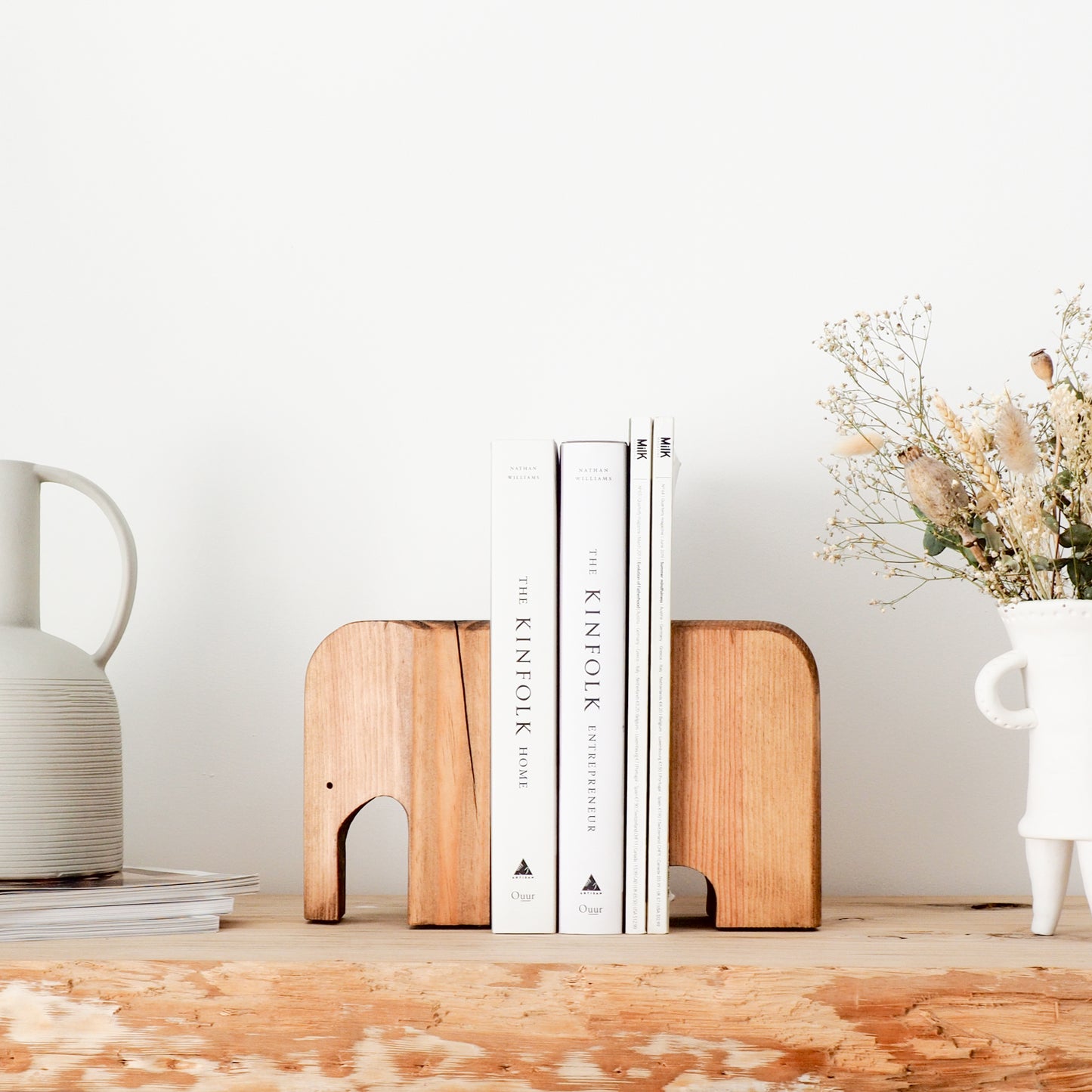 "The elephant in the room" | Bookend