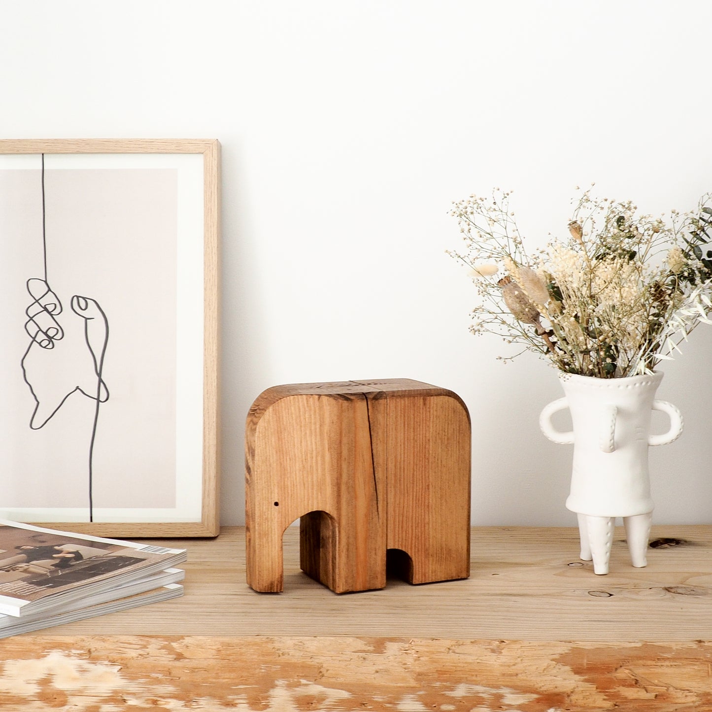 "The elephant in the room" | Bookend
